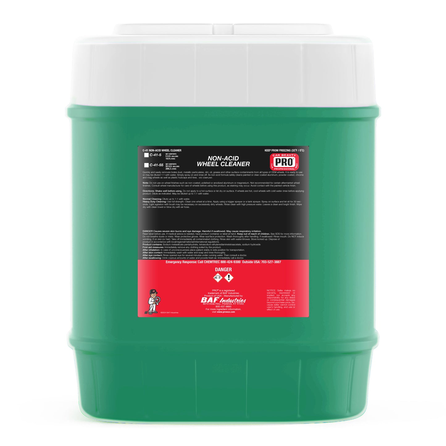 C-41 NON-ACID WHEEL CLEANER