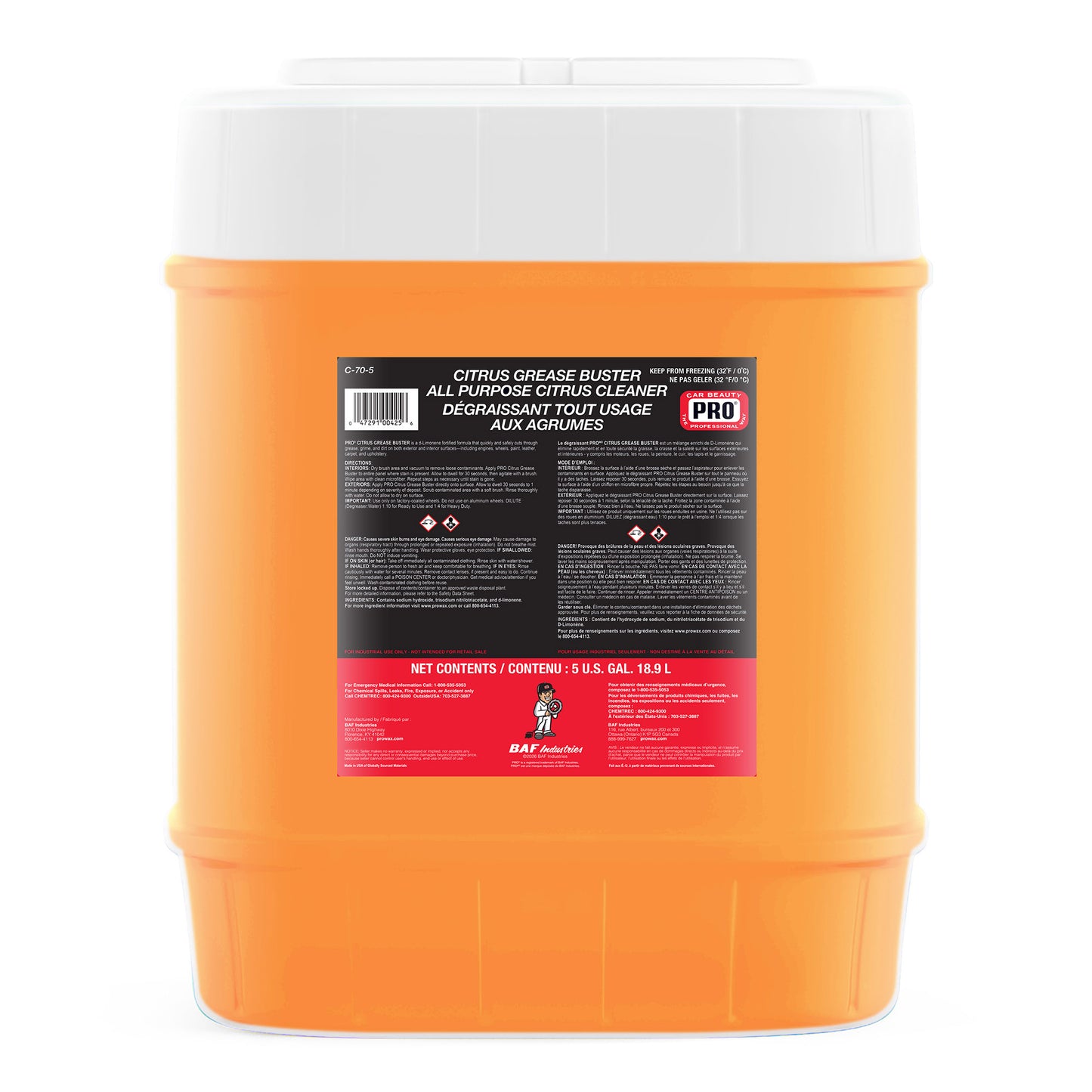 C-70 Citrus Grease Buster