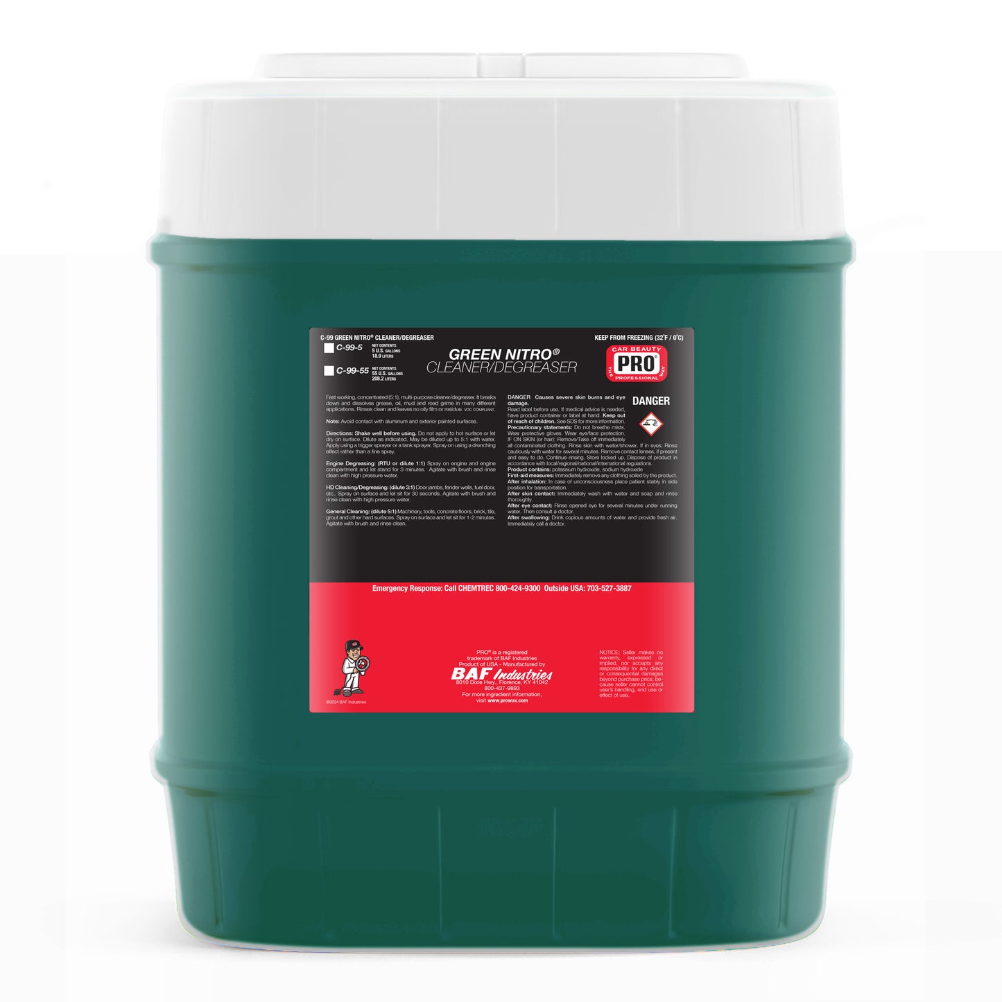 C-99 GREEN NITRO® CLEANER DEGREASER