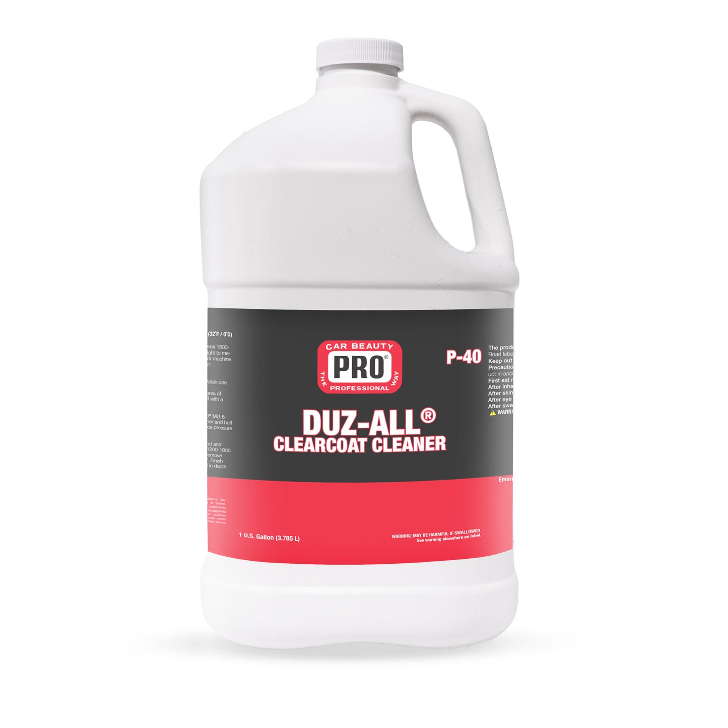 P-40 DUZ-ALL® CLEAR COAT CLEANER