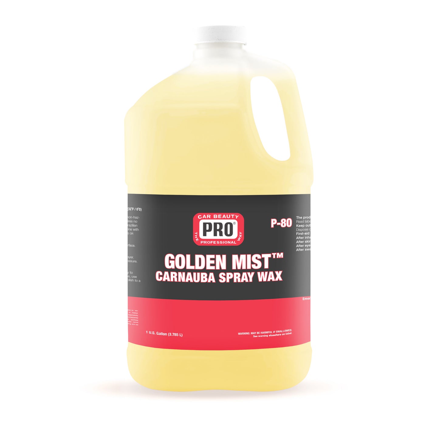 P-80 GOLDEN MIST CARNAUBA SPRAY WAX