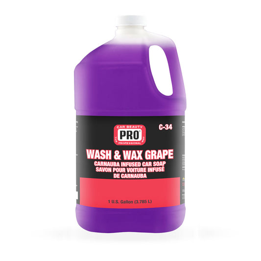 C-34 Wash & Wax Grape