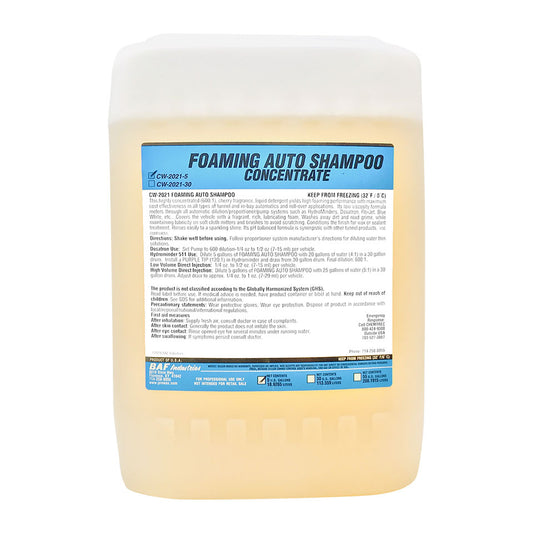 CW-2021-5 FOAMING AUTO SHAMPOO