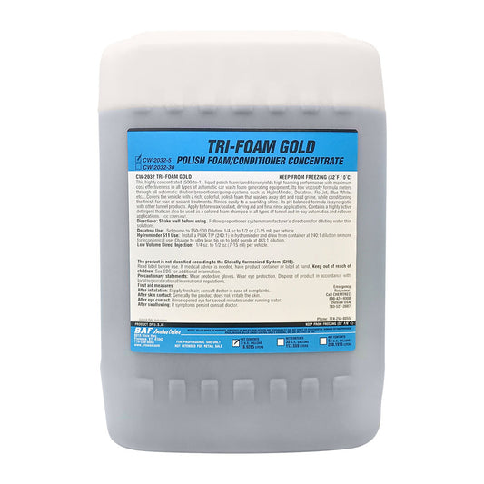CW-2032-5 TRI-FOAM GOLD 5 gallon