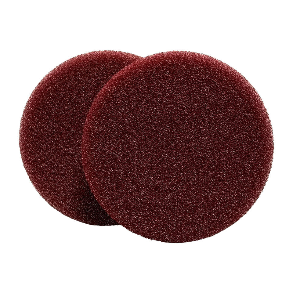 MU-3 MINI ELIMINATOR 3” MAROON MEDIUM CUT PAD