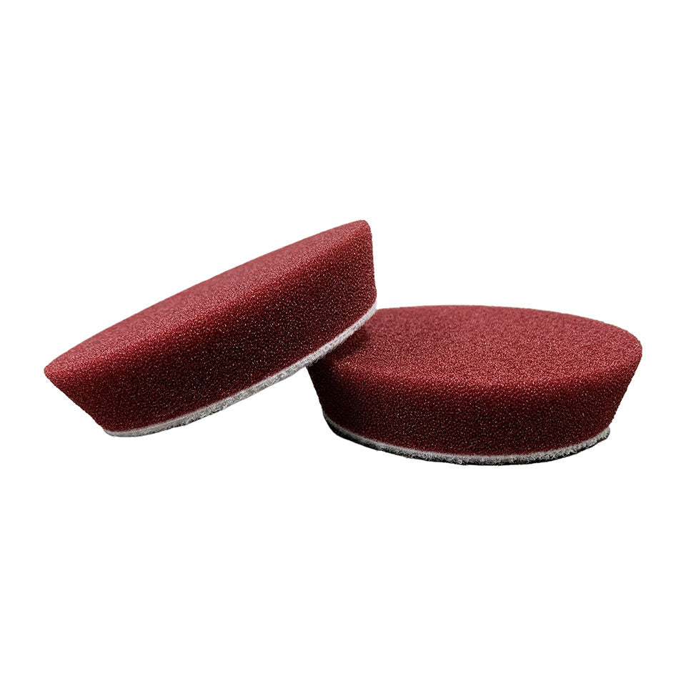 MU-3 MINI ELIMINATOR 3” MAROON MEDIUM CUT PAD front