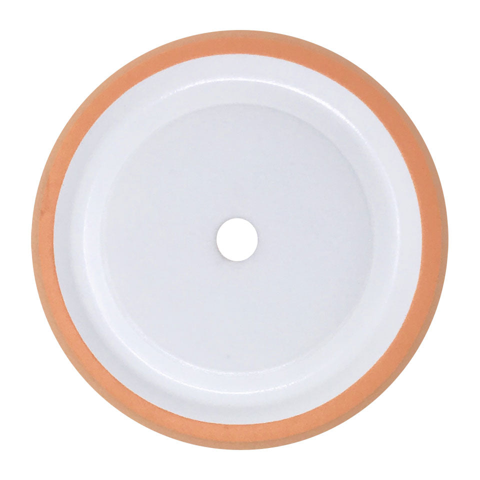 OW-85-C 8.5" ELIMINATOR™ WAFFLE EURO ORANGE MEDIUM CUT COMPOUND PAD back