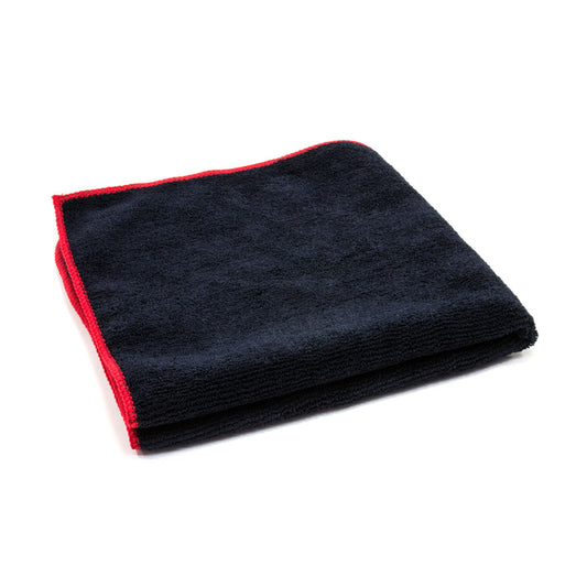BLACK MICROFIBER TOWEL