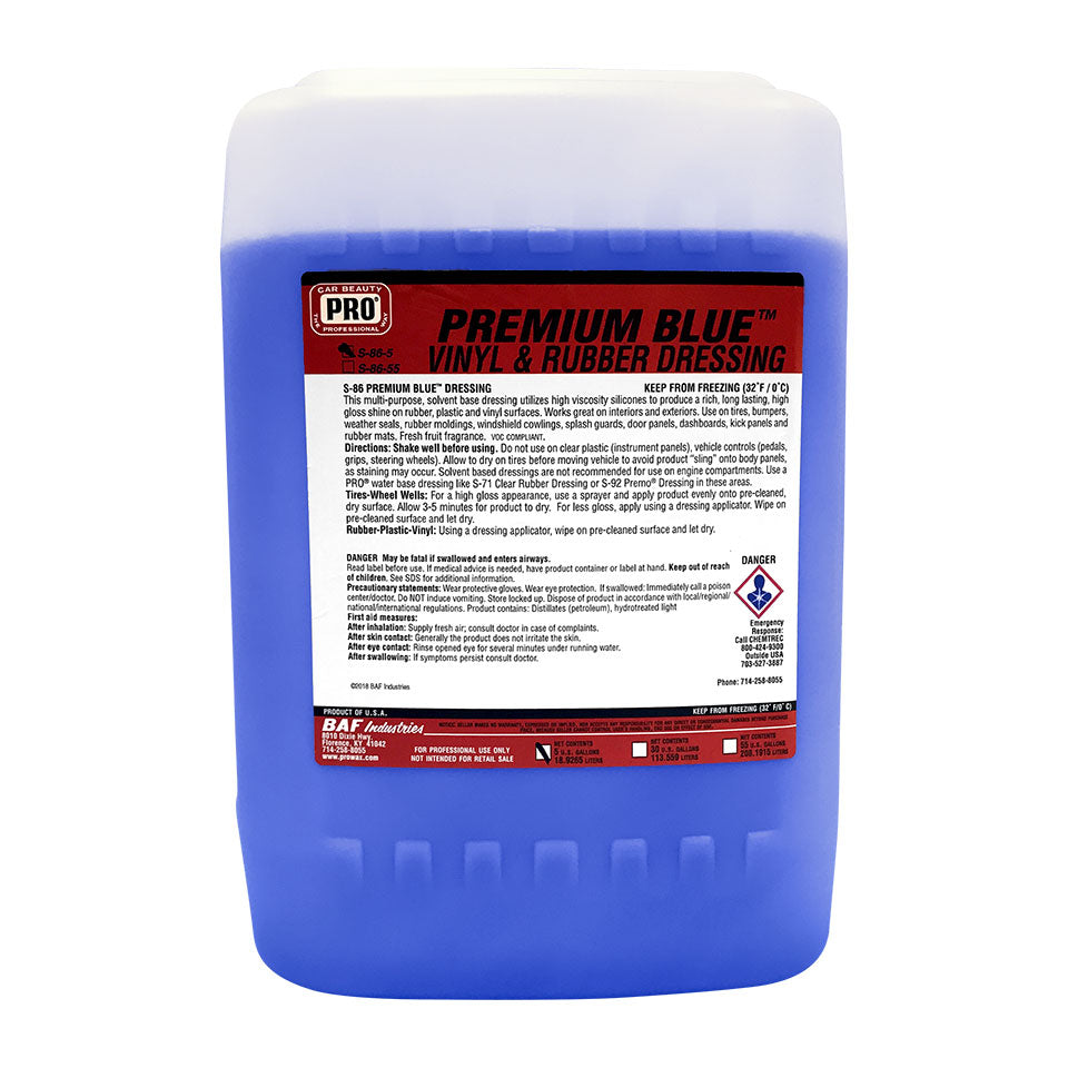 S-86-5 PREMIUM BLUE DRESSING 5 GALLON