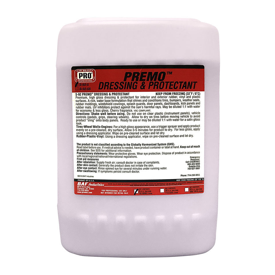 S-92 PREMO™ DRESSING 5 gallon