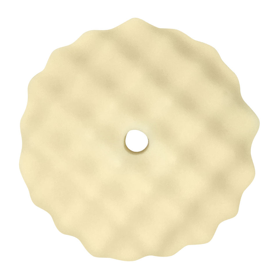 WW-85-C 8.5" ELIMINATOR™ (curved waffle final finishing pad) front