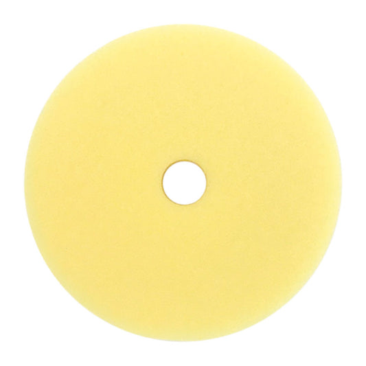 YM-6-F 6" MINI ELIMINATOR™ YELLOW FOAM BUFFING PAD front