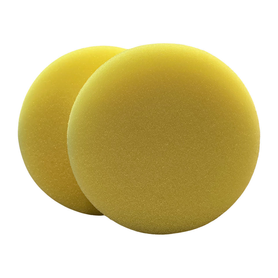MINI ELIMINATOR 3” YELLOW POLISH/FINISH PAD front
