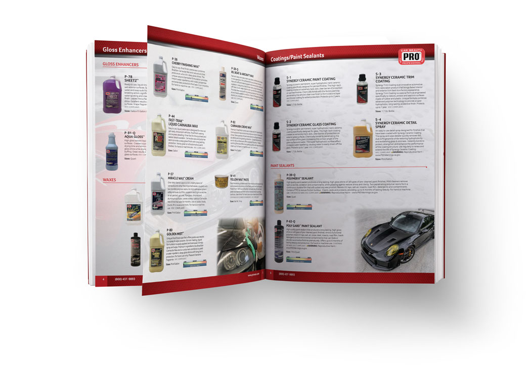 interactive detailing products catalog