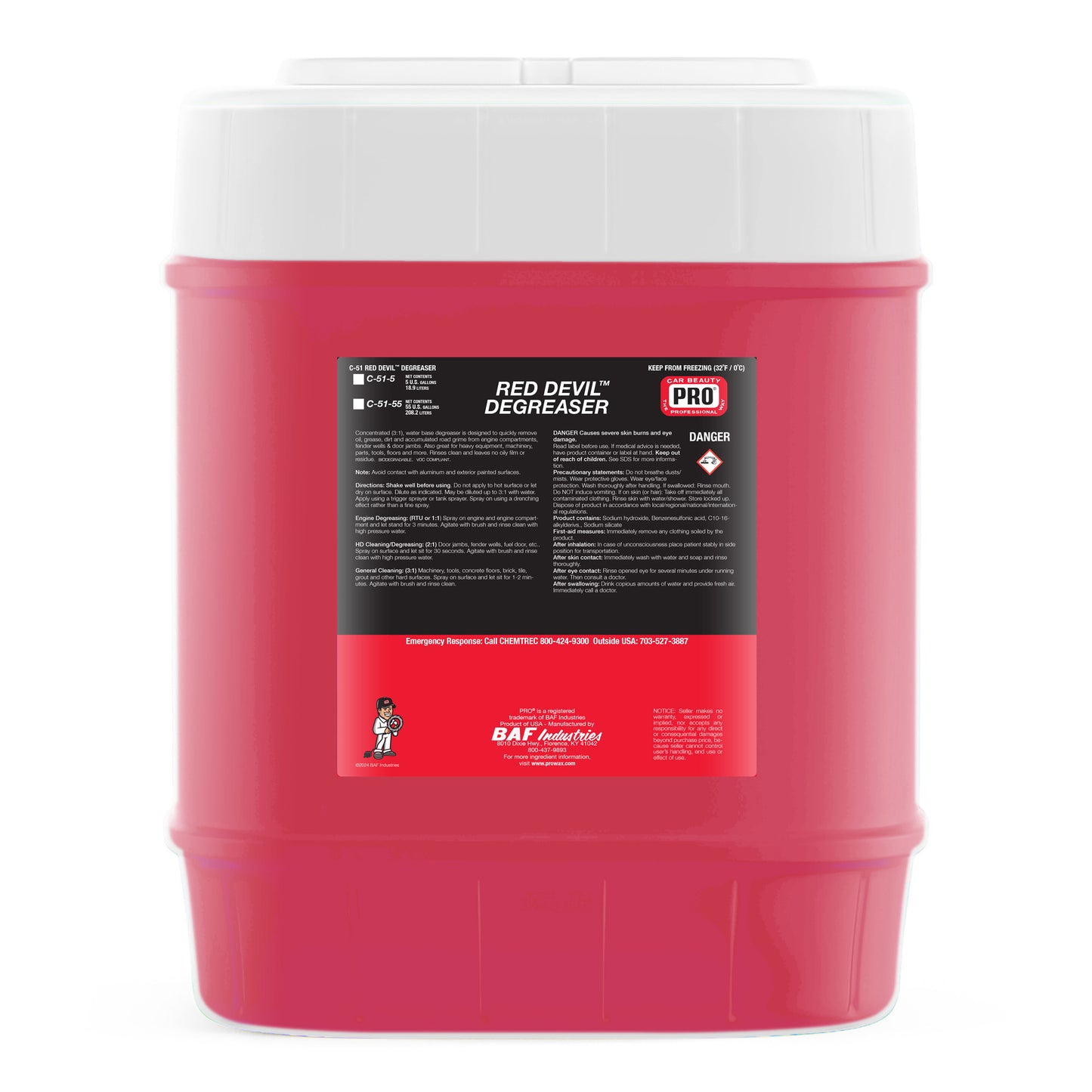 RED DEVIL DEGREASER | PRO® Car Beauty Products – PRO® Wax USA