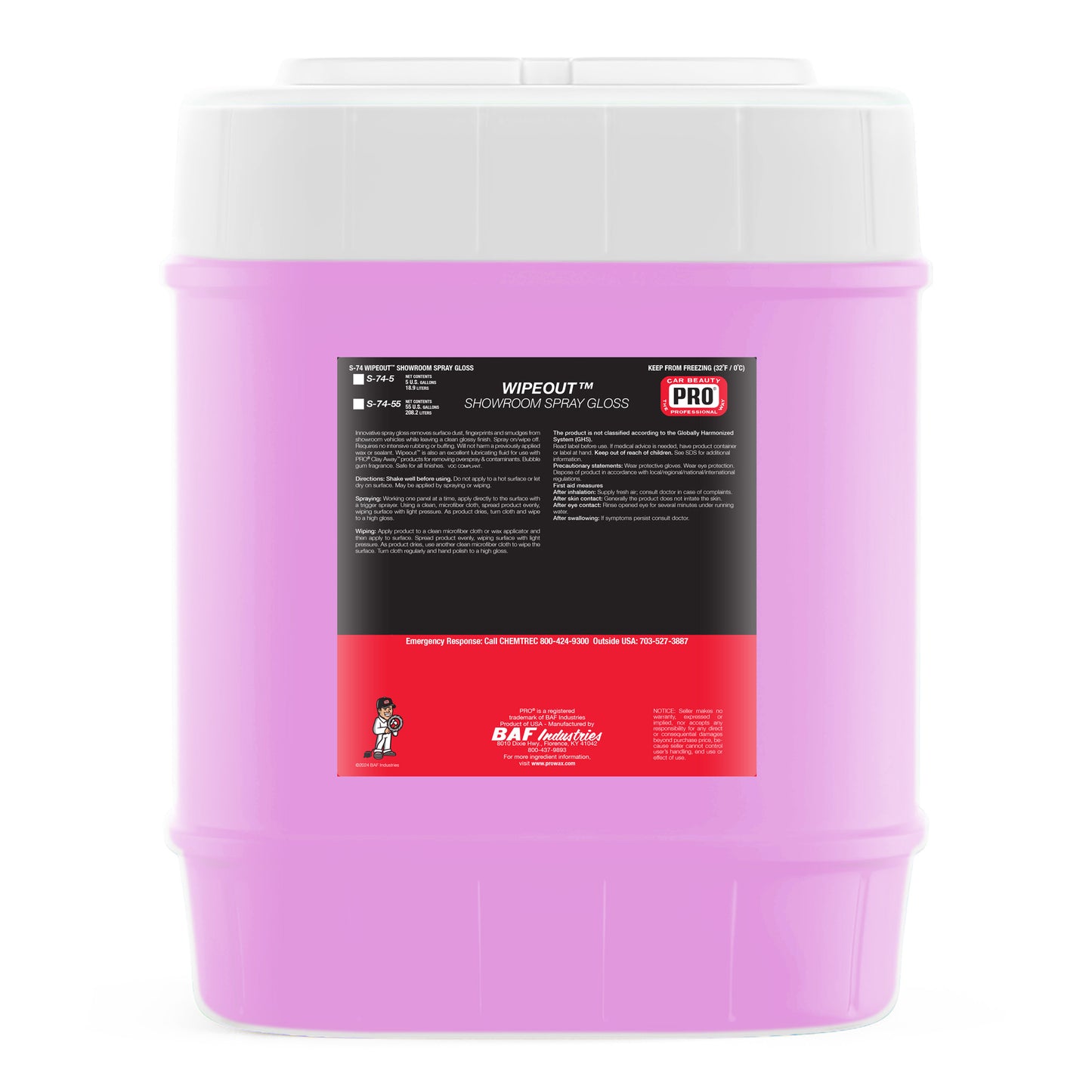 S-74 WIPEOUT SPRAY GLOSS
