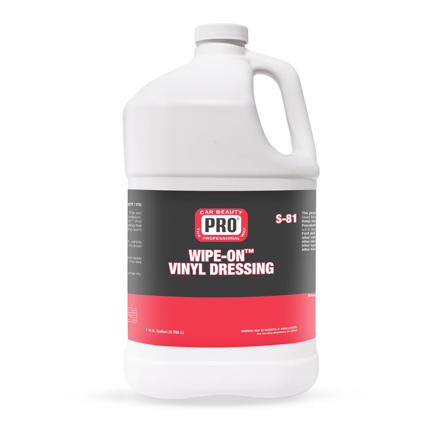 S-81 WIPE-ON VINYL DRESSING