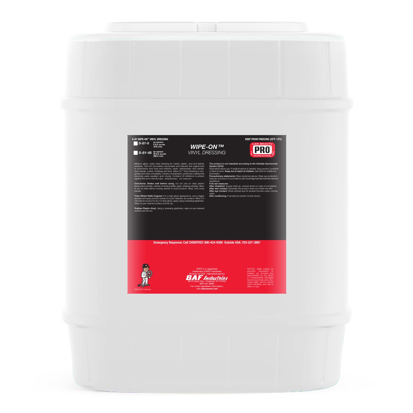 S-81 WIPE-ON VINYL DRESSING