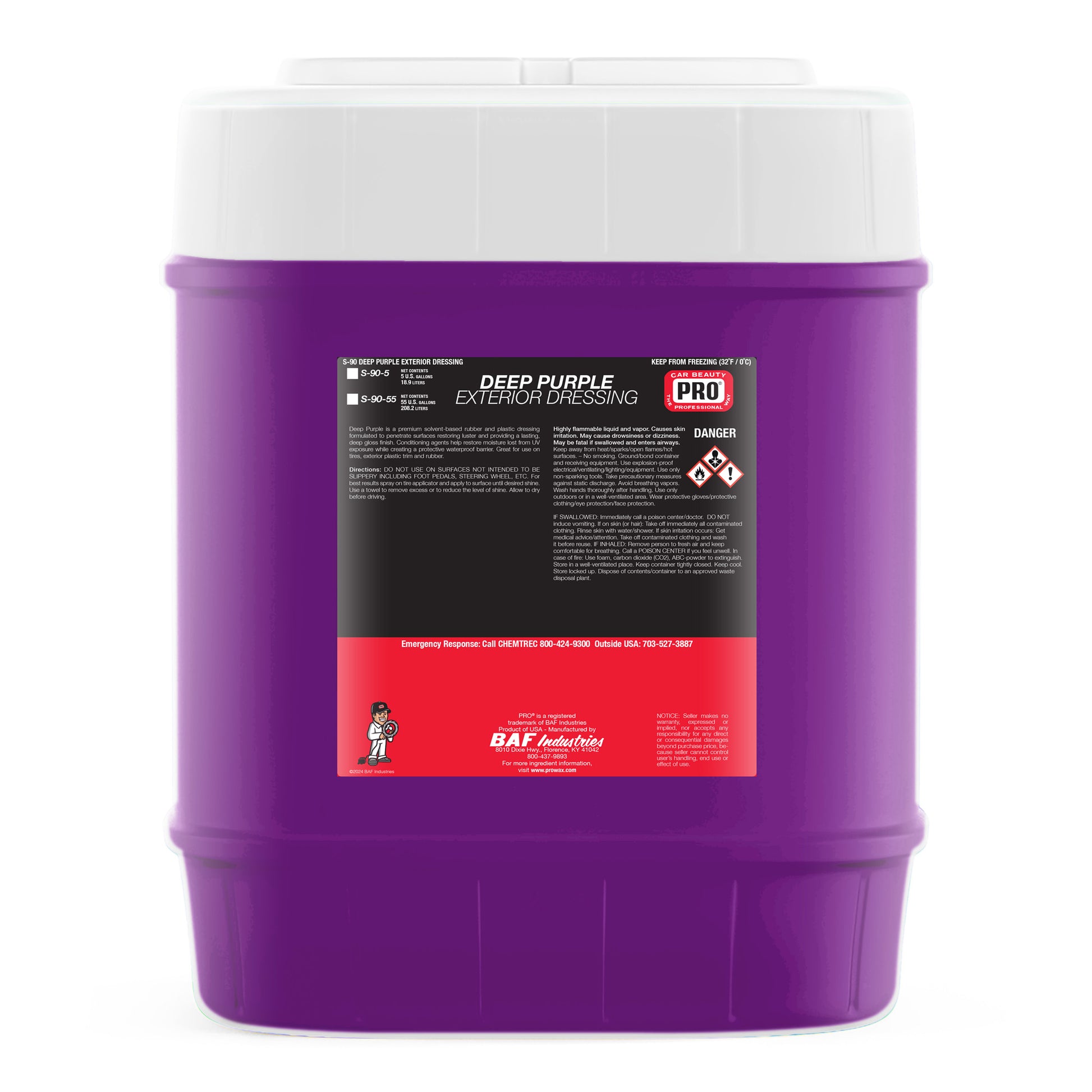 purple dressing tire shine CarBrite Purple Dressing
