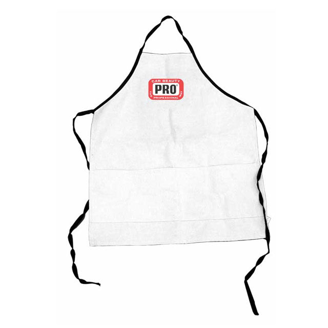 DENIM DETAIL APRON