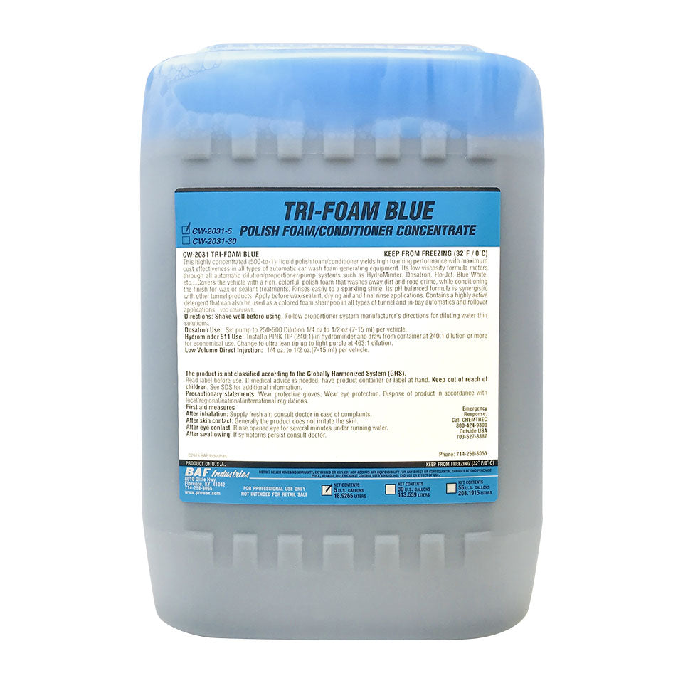CW-2031-5 TRI-FOAM BLUE