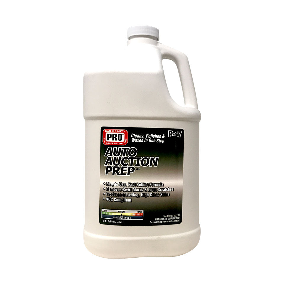 P-47 AUTO AUCTION PREP™ polish wax combination in gallon
