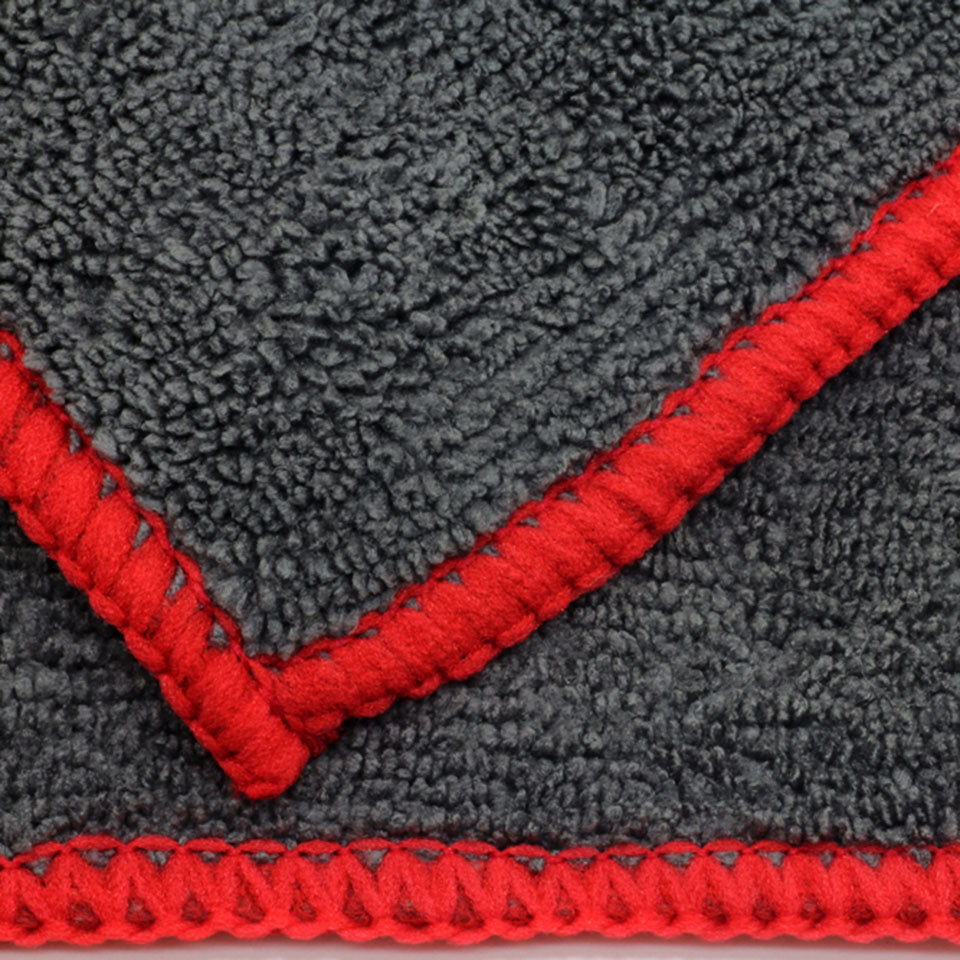 GRAY MICROFIBER TOWEL detail