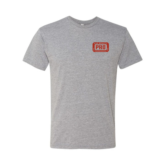 PRO® GRAY SHORT SLEEVE  T-SHIRT front