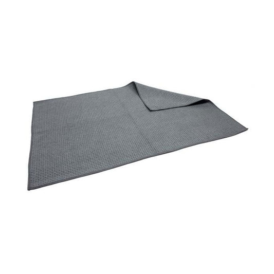 MICROFIBER WAFFLE WEAVE GLASS TOWEL