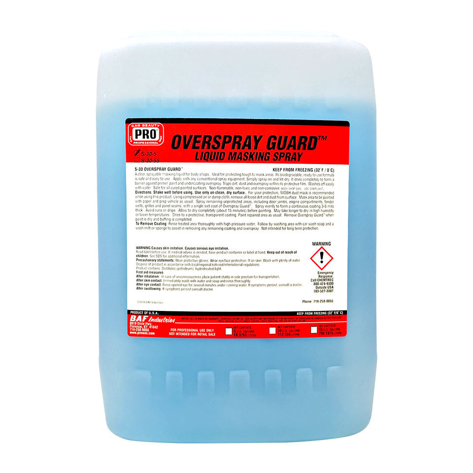S-30-5 OVERSPRAY GUARD™