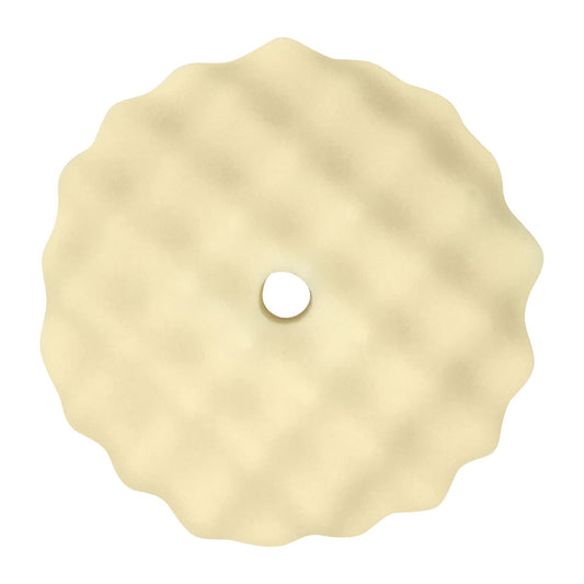 WW-85-C 8.5" ELIMINATOR™ (curved waffle final finishing pad) front