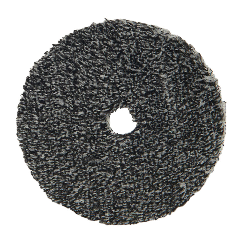 BW-6 6" ELIMINATOR™ BLACK/WHITE POLISH MICROFIBER PAD front