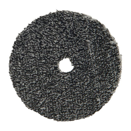 BW-6 6" ELIMINATOR™ BLACK/WHITE POLISH MICROFIBER PAD front