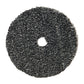 BW-6 6" ELIMINATOR™ BLACK/WHITE POLISH MICROFIBER PAD front