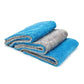 PT-705 PLUSH DOUBLE PILE MICROFIBER TOWEL set