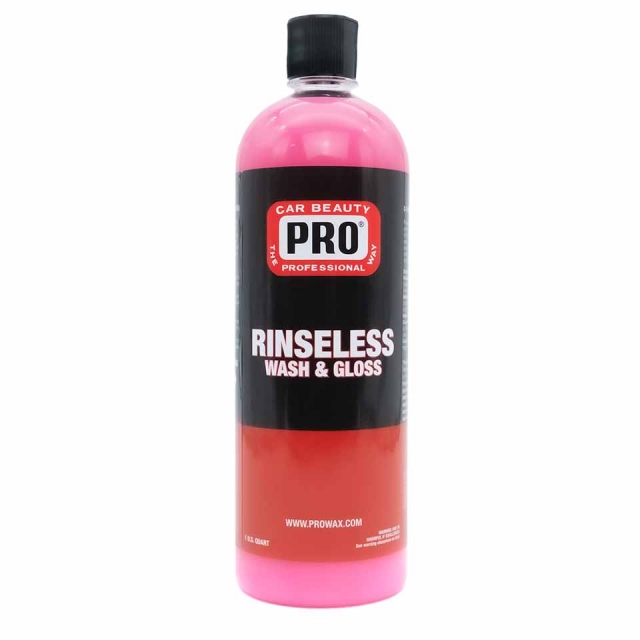 RINSELESS WASH & GLOSS  PRO Car Beauty Products