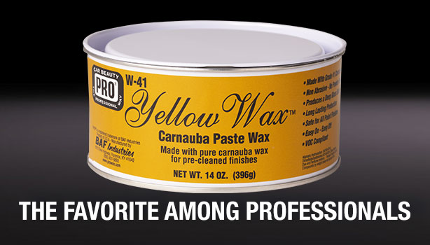 W-41 Yellow Wax Carnauba Paste Wax